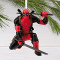 Collectable MARVEL Hanging Ornament - Deadpool with Katana Swords & Pose