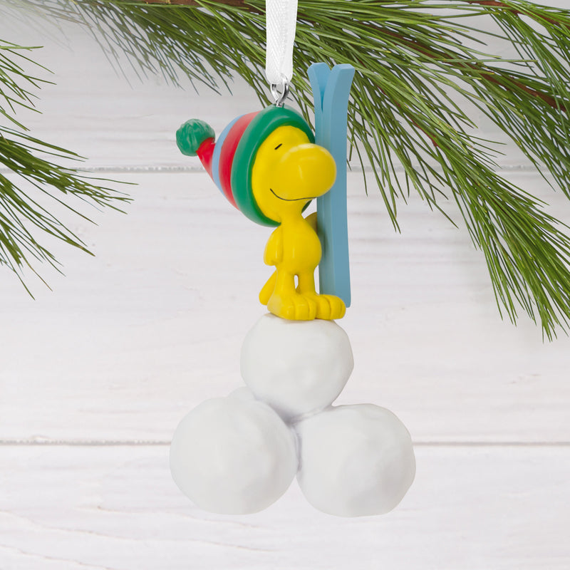Collectable PEANUTS™ WOODSTOCK with Snowballs Christmas Ornament
