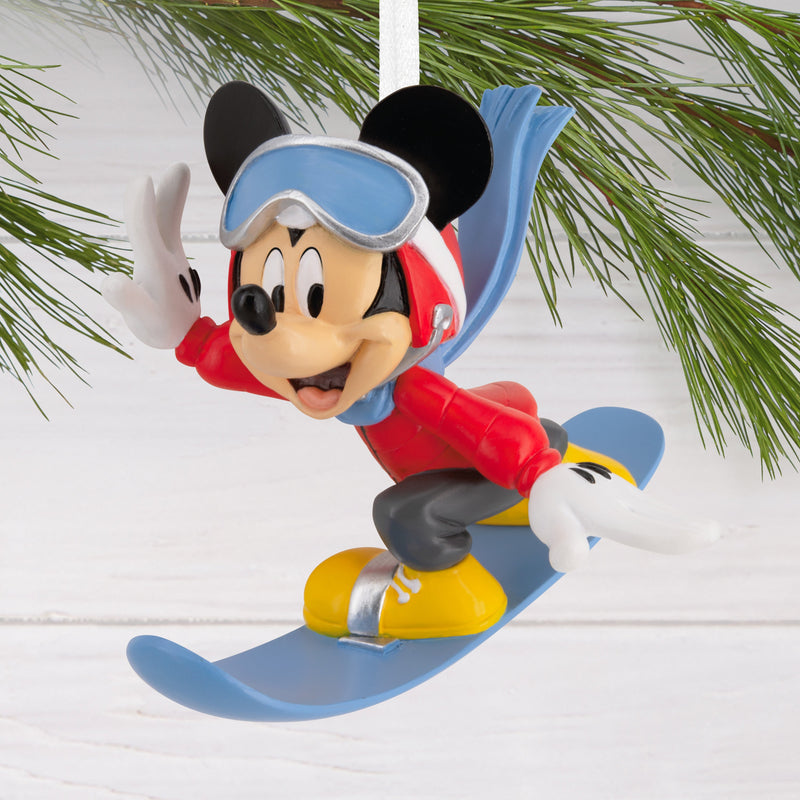 Collectable Disney - Mickey Mouse on Snowboard Ornament