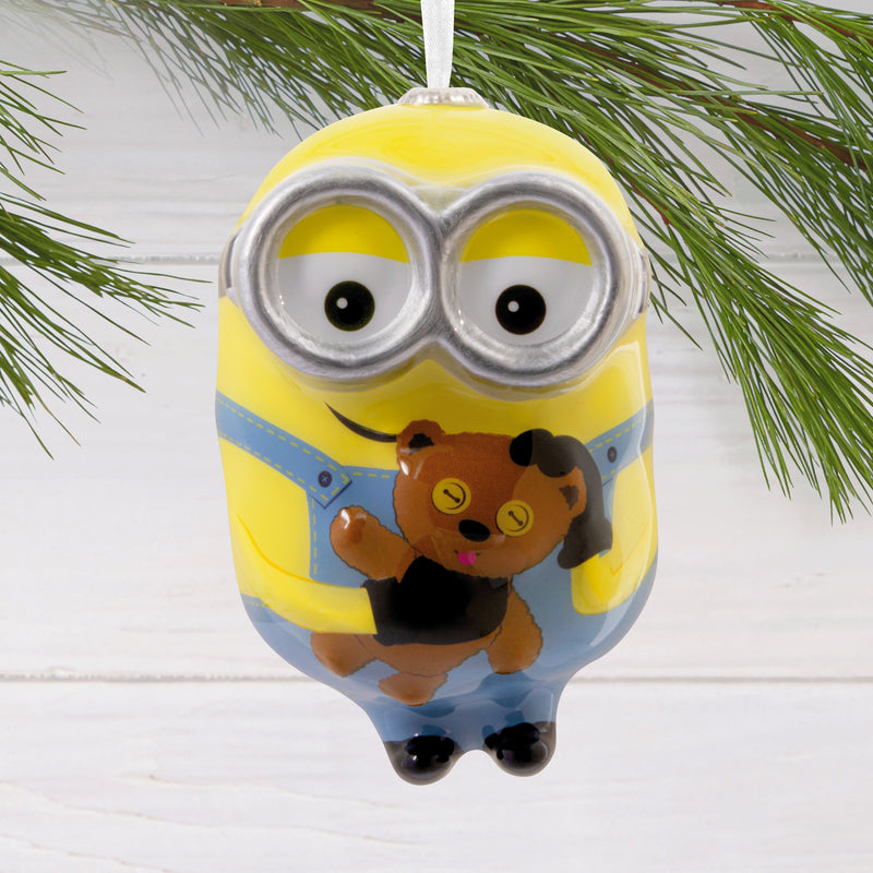 Minions Hanging Ornament - Bob the Minion & Bear