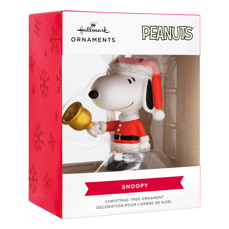 Collectable PEANUTS™ Santa SNOOPY Christmas Ornament