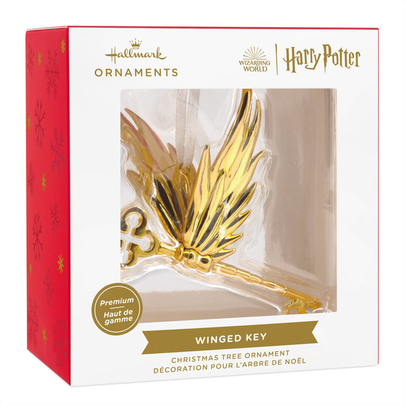 Premium Collectable Harry Potter™ - Winged Key Ornament