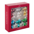 Collectable PEANUTS™ Glass Ornaments - Pack of 6 Colourful SNOOPY Figures