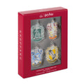 Collectable Harry Potter™ Keepsakes - Set of 4 Hogwarts™ House Crest Ornaments