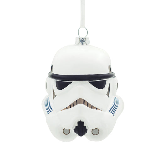Star Wars™ Glass Ornament - Stormtrooper Helmet