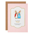 Birthday Card - Pink Beatrix Potter Peter Rabbit™ Design