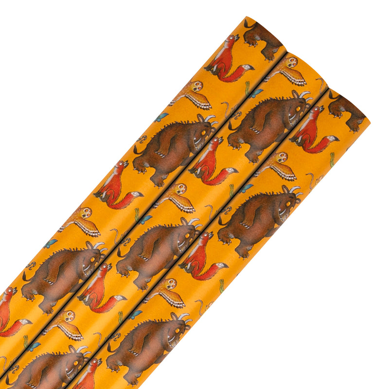 6M The Gruffalo Wrapping Paper Multipack - 3 x 2M Rolls