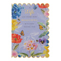 Marjolein Bastin Birthday Card For Wife - Scattered Colourful Flower Design