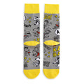 PEANUTS™ SNOOPY & WOODSTOCK Grey & Yellow Pair of Socks