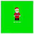 Christmas Card - Green LEGO® Santa Design