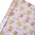 6M Any Occasion Wrapping Paper - 3 x 2M Rolls in 1 Forever Friends Bears Design