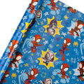 6M Wrapping Paper - 3 x 2M Rolls in 1 MARVEL Spidey & Friends Design