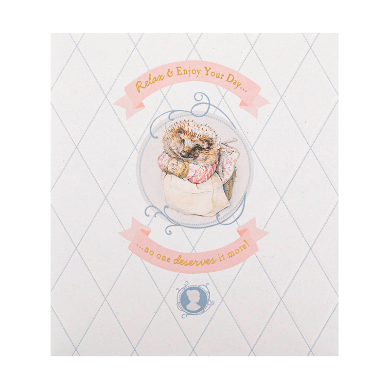 Beatrix Potter Peter Rabbit™️ Classic Mrs. Tiggy-Winkle Design Birthday Card