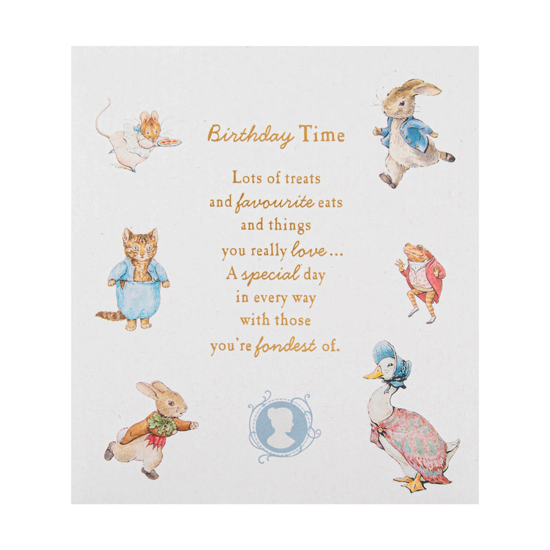 Beatrix Potter Peter Rabbit™️ Classic Multi-Character Design Birthday Card