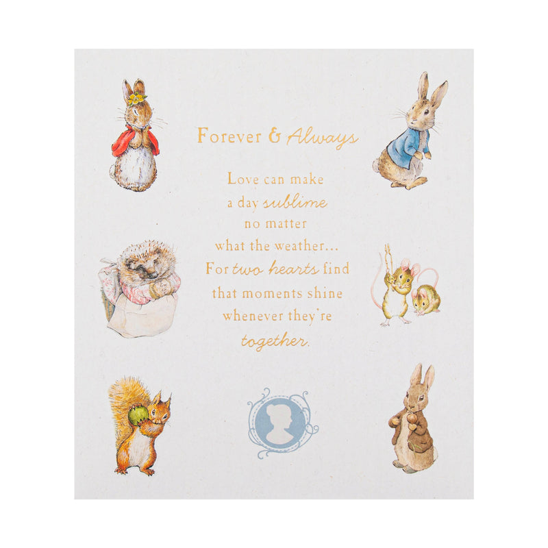 Beatrix Potter Peter Rabbit™️ Classic Multi-Character Design Any Occasion Love Card