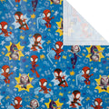 6M Wrapping Paper - 3 x 2M Rolls in 1 MARVEL Spidey & Friends Design