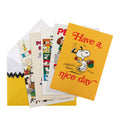 Pack of PEANUTS™ Postcards - 5 Cards in 5 Unique 75th Anniversary Commemorative Designs
