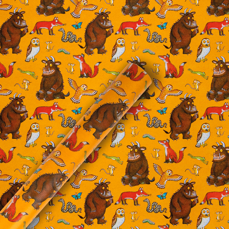 6M The Gruffalo Wrapping Paper Multipack - 3 x 2M Rolls