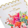 Marjolein Bastin Birthday Card for Mum - Pink Floral Bouquet Design