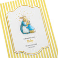 New Baby Card - Yellow Beatrix Potter Peter Rabbit™ Design