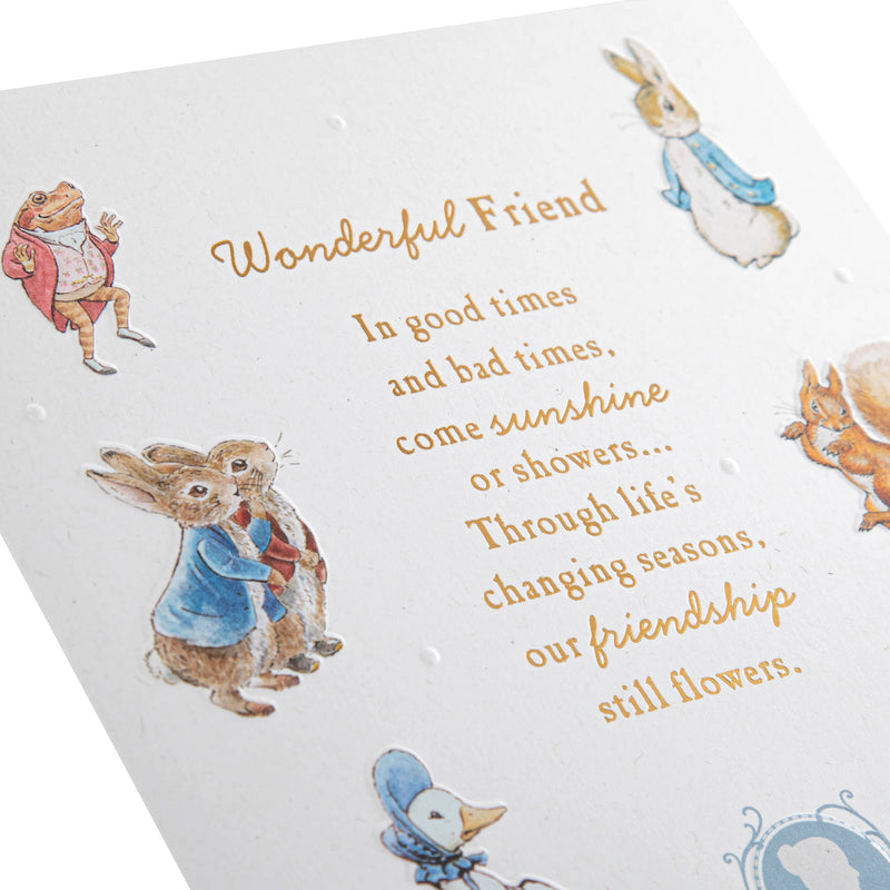 Beatrix Potter Peter Rabbit™️ Classic Multi-Character Design Friend Card