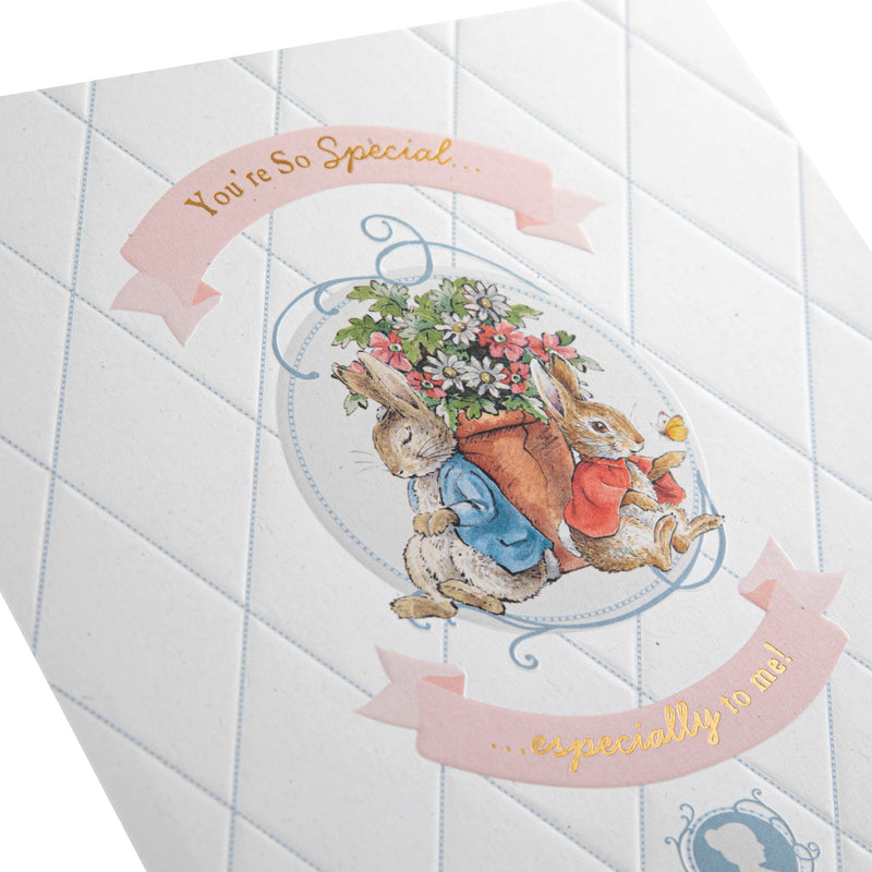 Beatrix Potter Peter Rabbit™️ Classic Peter & Flopsy Design Any Occasion Card
