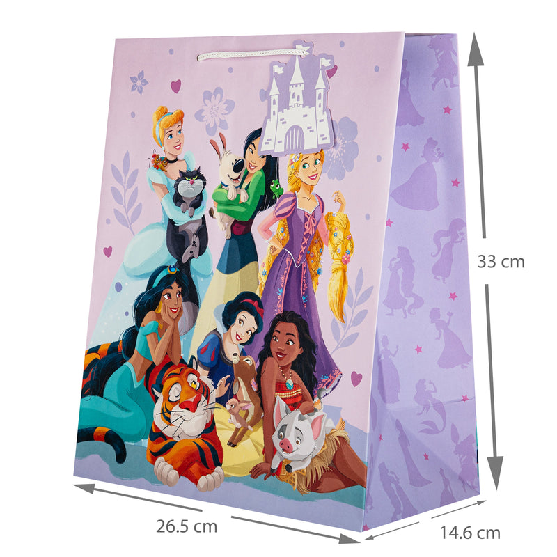 Any Occasion Large Gift Bag - Pack of 3 Disney Princesses Design