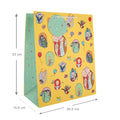 Roald Dahl & Quentin Blake Characters Birthday Gift Bag Multipack - 3 Bags in 1 Fun Design