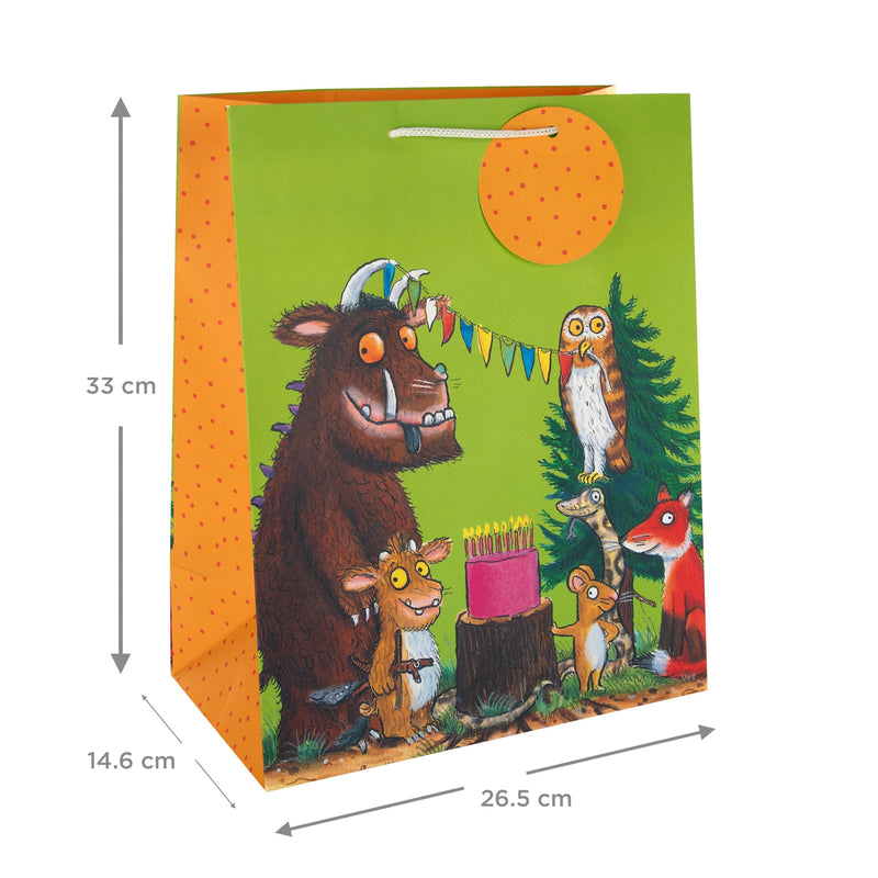 The Gruffalo Large Gift Bags - Pack of 3 in 1 Design