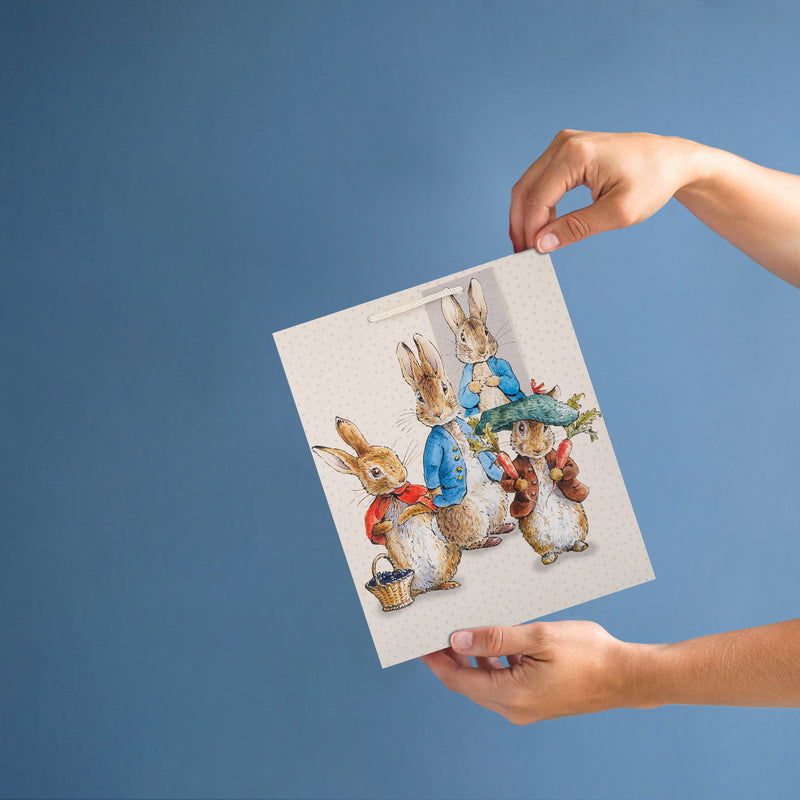 Medium Gift Bags - Pack of 3 Beatrix Potter Peter Rabbit™ & Friends Design