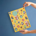 Roald Dahl & Quentin Blake Characters Birthday Gift Bag Multipack - 3 Bags in 1 Fun Design