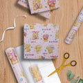 6M Any Occasion Wrapping Paper - 3 x 2M Rolls in 1 Forever Friends Bears Design