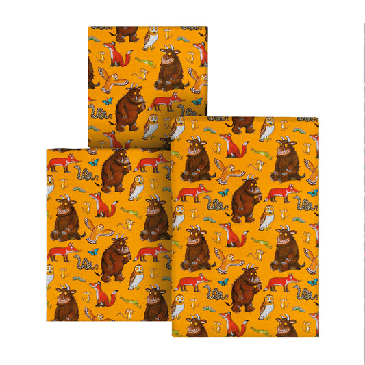 6M The Gruffalo Wrapping Paper Multipack - 3 x 2M Rolls