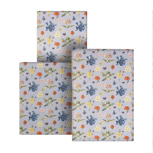 6M Any Occasion Wrapping Paper - 3 x 2M Rolls in 1 Marjolein Bastin Florals Design