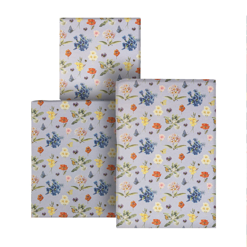6M Any Occasion Wrapping Paper - 3 x 2M Rolls in 1 Marjolein Bastin Florals Design