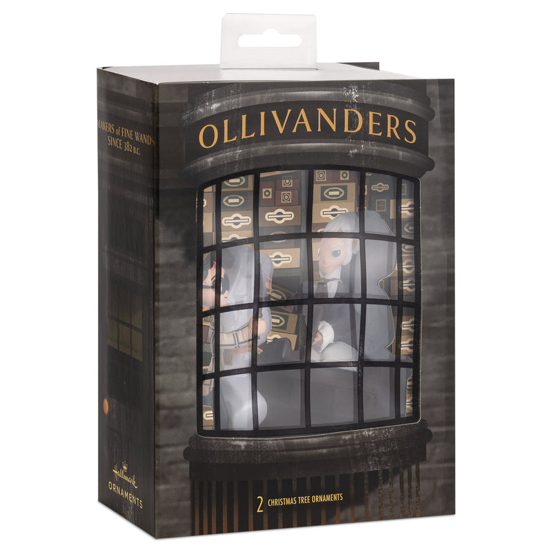 Storied Moments Harry Potter™ Ornaments - Set of 2 - Harry Potter™ & Ollivander