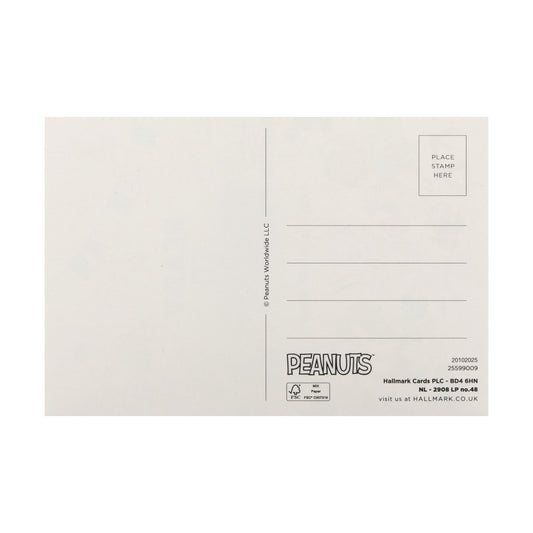 Pack of PEANUTS™ Postcards - 5 Cards in 5 Unique 75th Anniversary Commemorative Designs