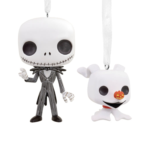 Funko POP! The Nightmare Before Christmas Ornaments - 2 Pack Jack & Zero