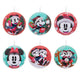 Disney Mickey & Minnie Mouse Bauble Tin Ornament (12 Pack)