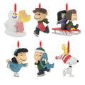 Collectable PEANUTS™ Ornaments - Pack of 6 PEANUTS™ Gang Winter Activities