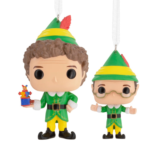 Funko POP! Elf Christmas Ornaments - 2 Pack Buddy & Papa Elf