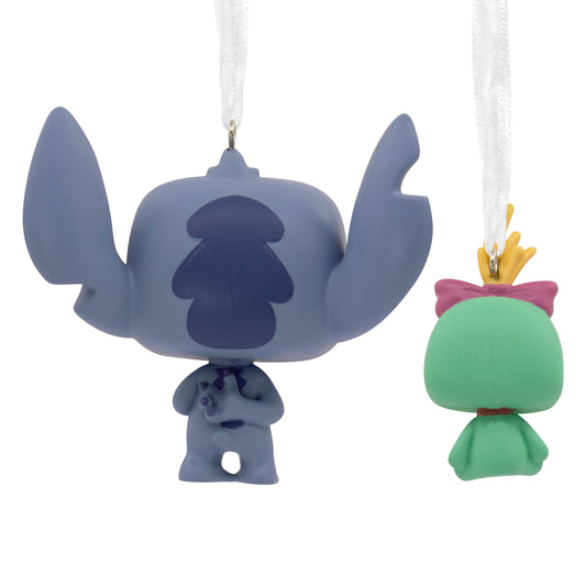 Funko POP! Disney Lilo & Stitch Christmas Ornaments - 2 Pack Stitch & Scrump