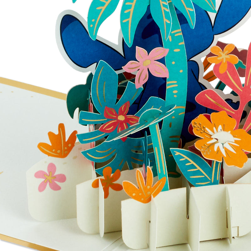 Any Occasion Card - 3D Pop-Up Disney Lilo & Stitch Design