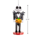 Collectable Nutcracker Ornament - The Nightmare Before Christmas Jack Skellington