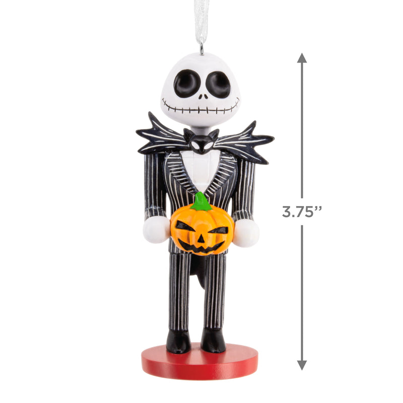 Collectable Nutcracker Ornament - The Nightmare Before Christmas Jack Skellington