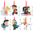 Collectable PEANUTS™ Ornaments - Pack of 6 PEANUTS™ Gang Winter Activities