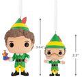 Funko POP! Elf Christmas Ornaments - 2 Pack Buddy & Papa Elf