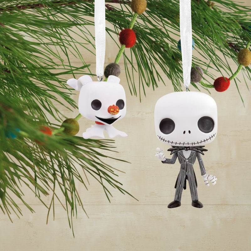 Funko POP! The Nightmare Before Christmas Ornaments - 2 Pack Jack & Zero