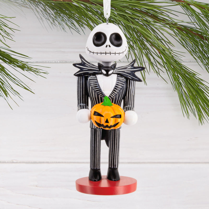 Collectable Nutcracker Ornament - The Nightmare Before Christmas Jack Skellington
