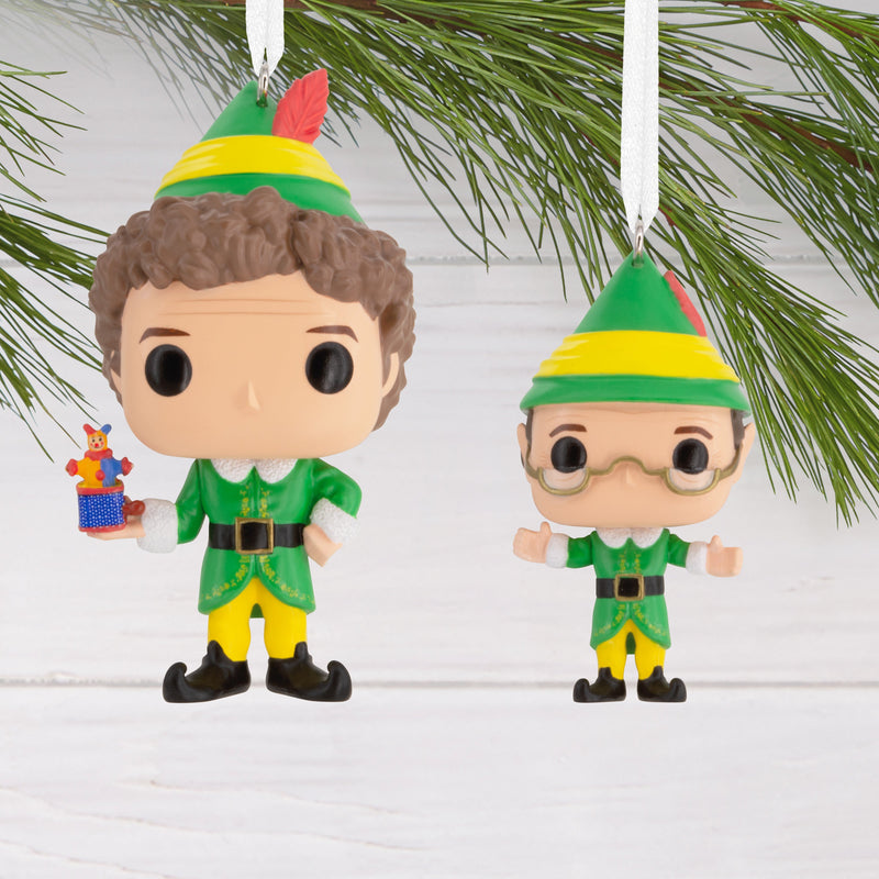 Funko POP! Elf Christmas Ornaments - 2 Pack Buddy & Papa Elf